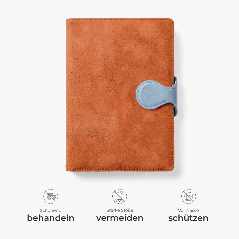 Dokumentation Von Scheiß Den Man Sich Nicht Ausdenken Kann - Personalisiertes Notizbuch Magnetverschluss Lustig