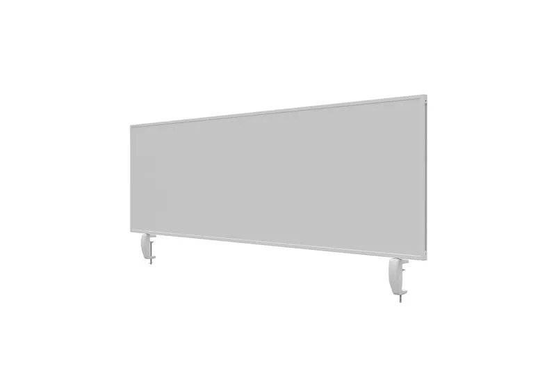 Tischtrennwand VarioPin - Whiteboard / Filz - 160x50 cm