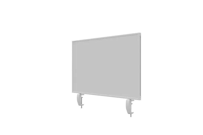 Tischtrennwand VarioPin - Whiteboard / Filz - 80x50 cm