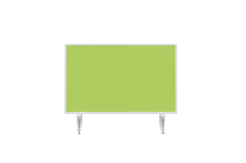 Tischtrennwand VarioPin - Whiteboard / Filz - 80x50 cm