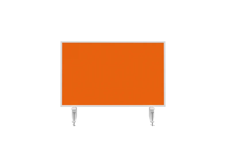Tischtrennwand VarioPin - Whiteboard / Filz - 80x50 cm