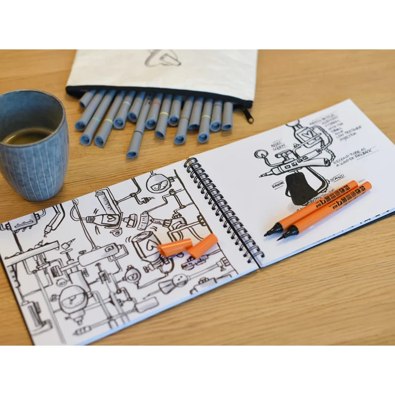 Neuland FineOne®Outliner, 5er Set U5 Mix