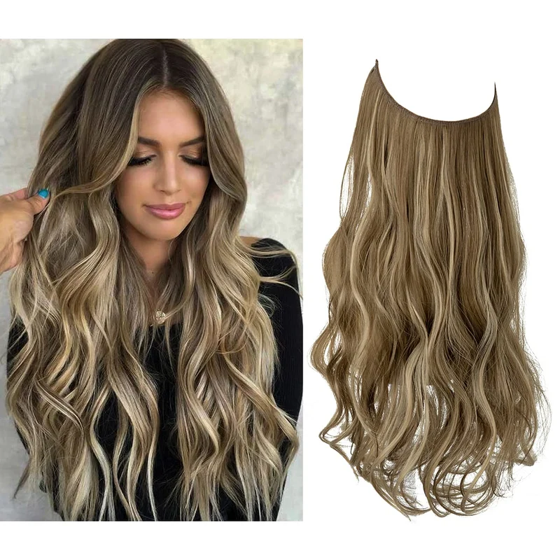 Aschbraune/Aschblonde Haarverlängerungen