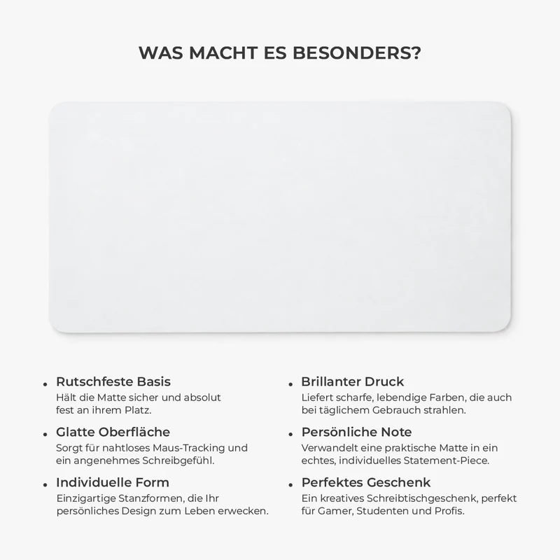 [3D-Optik] Alles Gut Uns Geht's Gut Alles Ist Ver-Dammt Noch Mal Gut - Personalisierte Schreibtischunterlage In Sonderform Kollegen