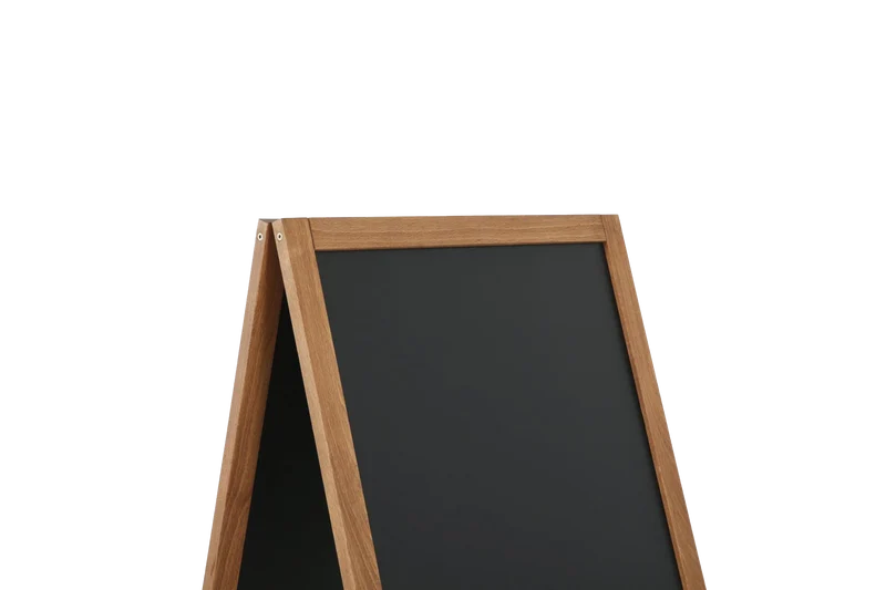 Holz Kundenstopper WOOD Outdoor
