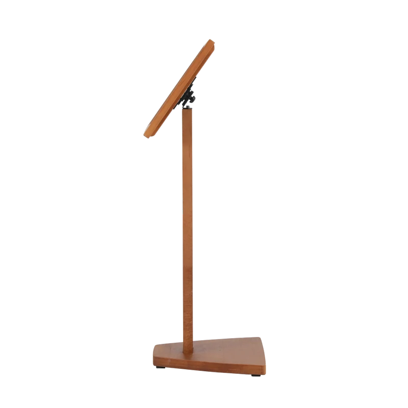 Infoständer WOOD - Dunkel lasiert