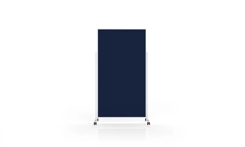 Design-Moderationstafel VarioPin - Weißer Rahmen