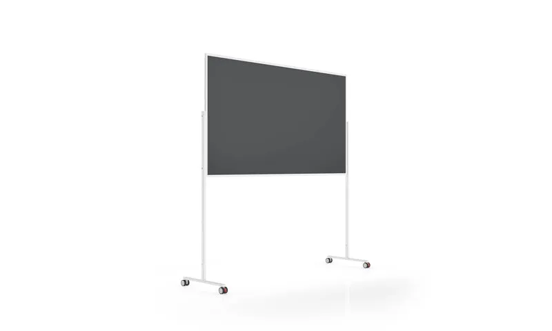 Design-Moderationstafel VarioPin - Weißer Rahmen