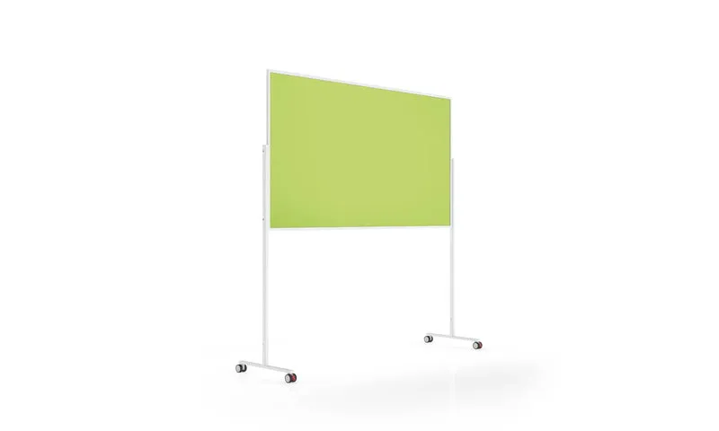 Design-Moderationstafel VarioPin - Weißer Rahmen