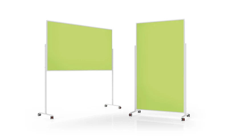 Design-Moderationstafel VarioPin - Weißer Rahmen