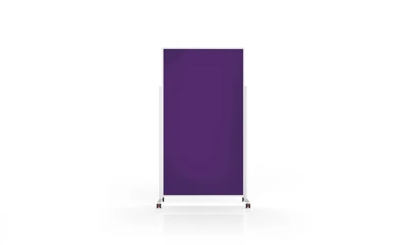 Design-Moderationstafel VarioPin - Weißer Rahmen