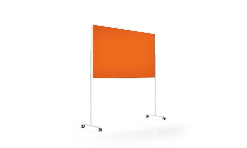 Design-Moderationstafel VarioPin - Weißer Rahmen