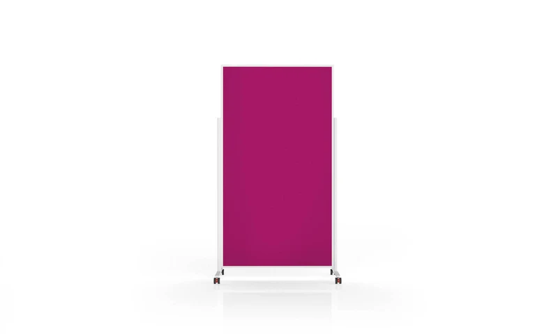 Design-Moderationstafel VarioPin - Weißer Rahmen