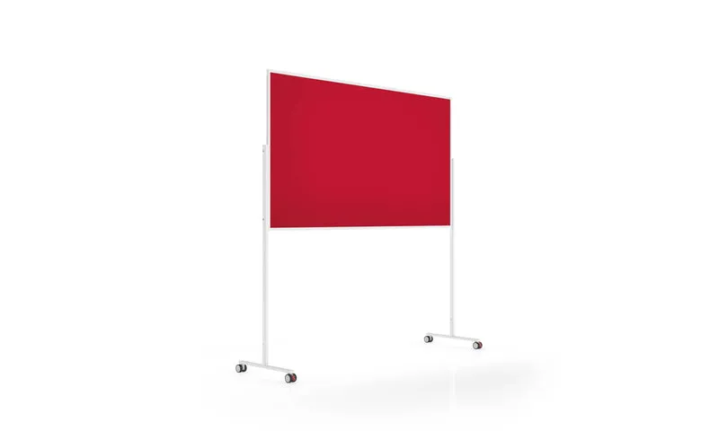 Design-Moderationstafel VarioPin - Weißer Rahmen
