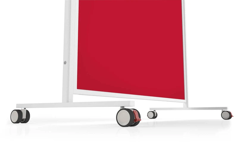 Design-Moderationstafel VarioPin - Weißer Rahmen