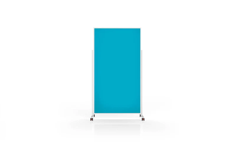 Design-Moderationstafel VarioPin - Weißer Rahmen