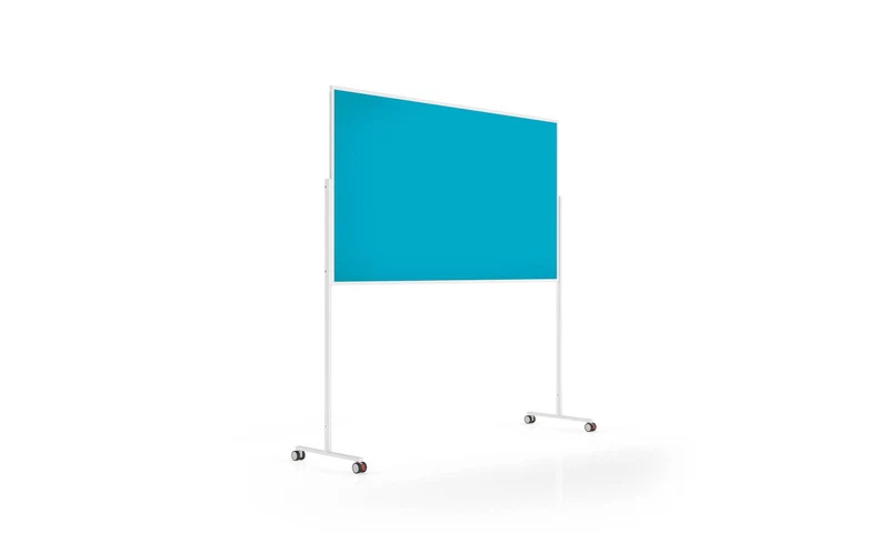 Design-Moderationstafel VarioPin - Weißer Rahmen