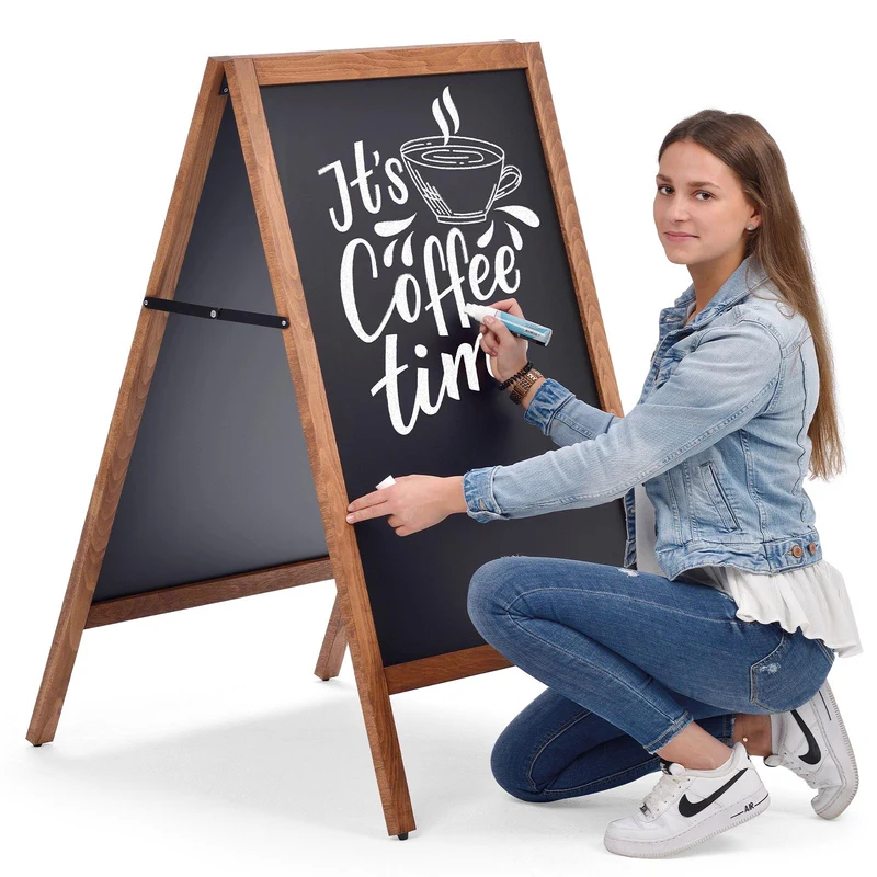 Kundenstopper für den Outdoor Einsatz - CAFE