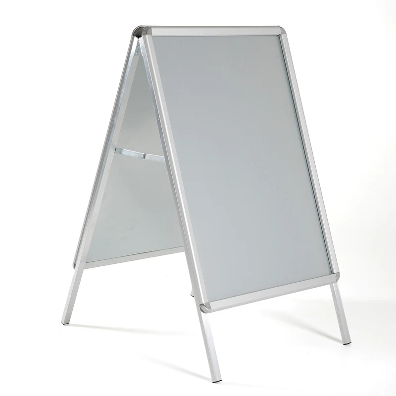 Kundenstopper Outdoor MIMO - 32 mm Rondo - Silber