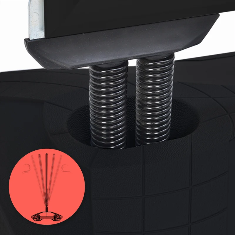 Kundenstopper WindPro LITE - 33 mm Klemmprofil - Schwarz