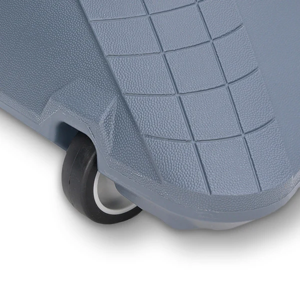 Kundenstopper WindPro LITE - 33 mm Klemmprofil - Silber