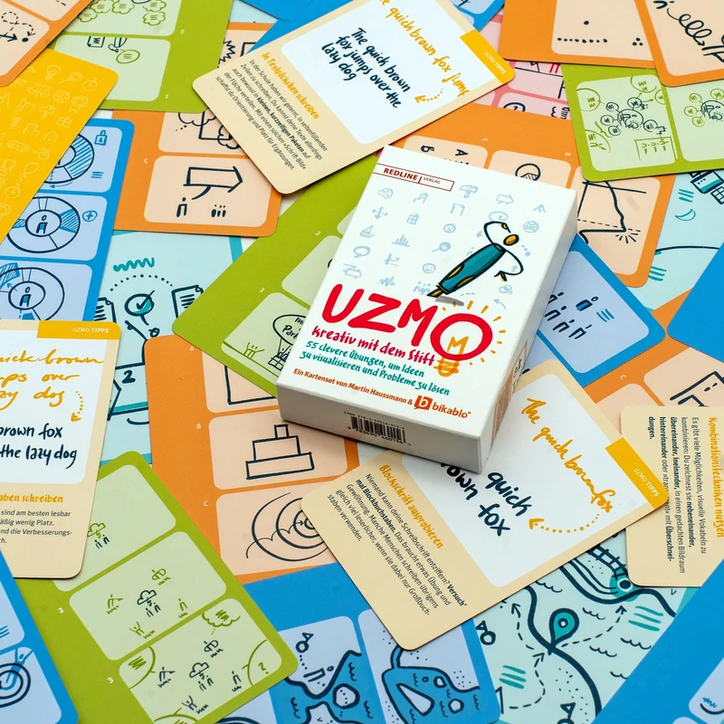 Neuland Kartenset – UZMO – Kreativ mit dem Stift