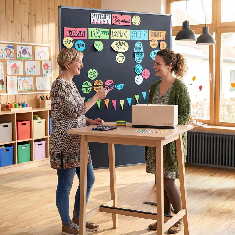 Neuland Holz-Moderationsbox Novario® mit Basic Füllung - Pin-It