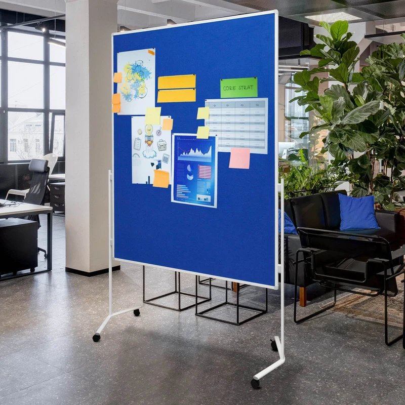 Moderationstafel UP – einteilig und doppelseitig - standsicher
