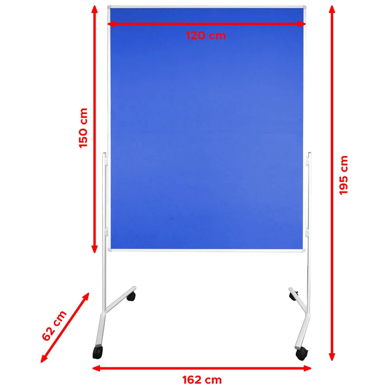 Moderationstafel UP – einteilig und doppelseitig - standsicher