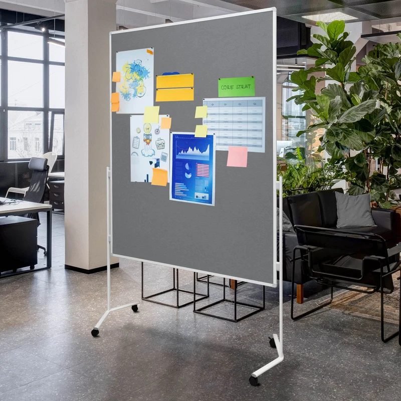 Moderationstafel UP – einteilig und doppelseitig - standsicher