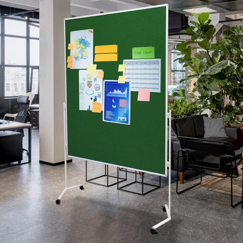 Moderationstafel UP – einteilig und doppelseitig - standsicher