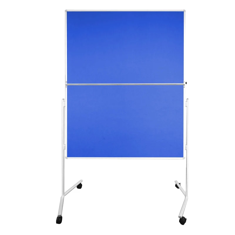 Moderationstafel FOLD - Filz- oder Korkoberfläche - klappbar mit Rollen