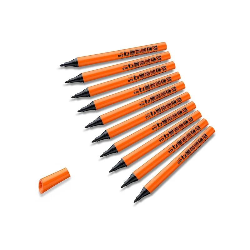 Konturen-Fineliner Neuland FineOne® Outliner mit Rundspitze 1 mm – 10er Set