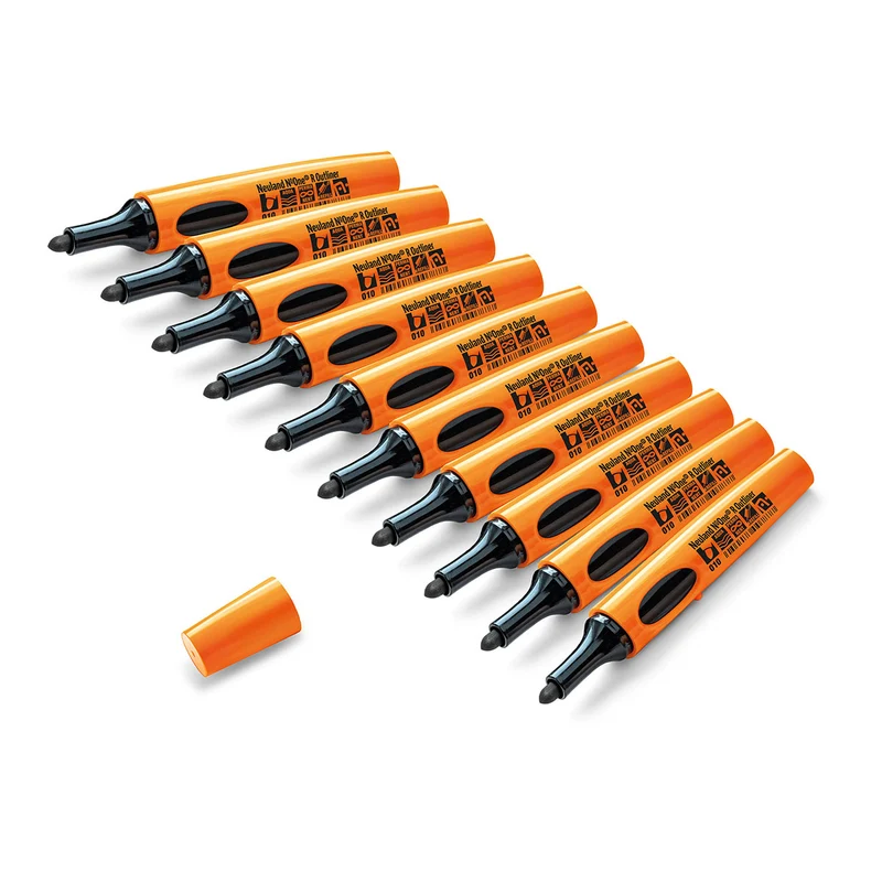 Neuland No.One® Outliner, 10er Set verschiedene Schreibspitzen