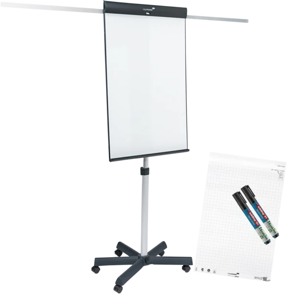 Legamaster SKETCH PRO mobiles Flipchart, Sternfuß