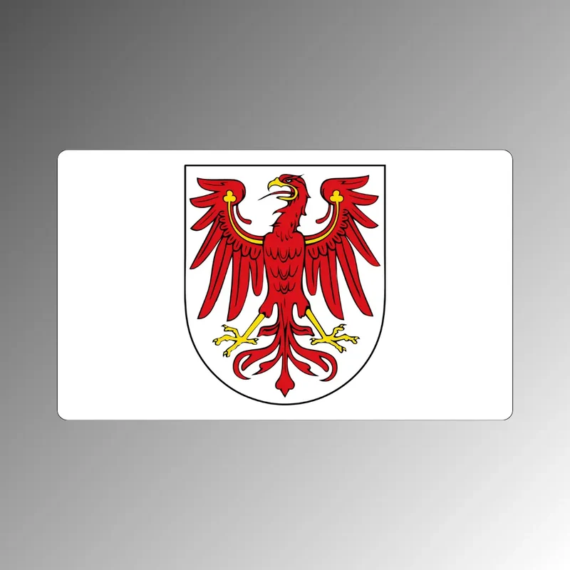 Brandenburg Magnet mit Landeswappen – Kühlschrankmagnet