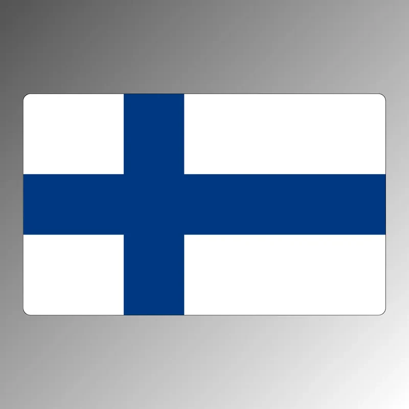Magnet mit Finnland-Flagge