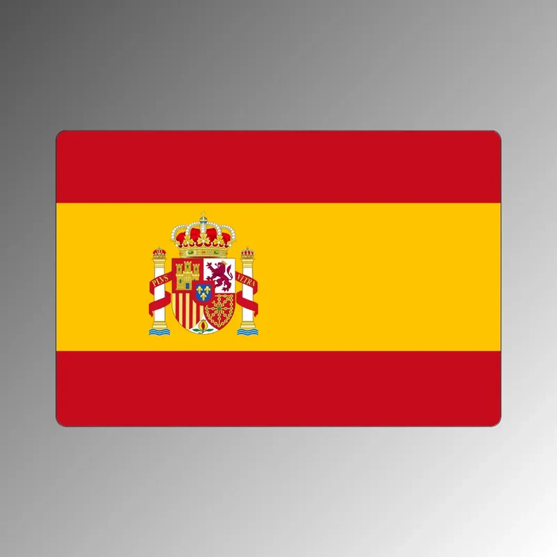 Magnet mit Spanien-Flagge