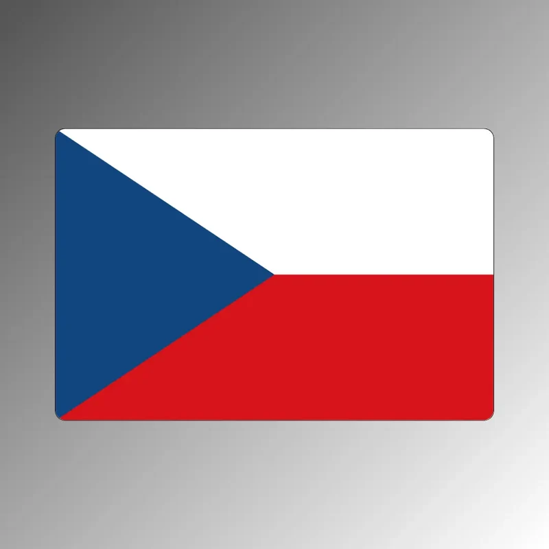 Magnet mit Tschechien-Flagge