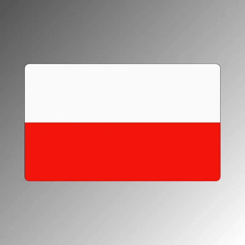 Magnet mit Polen-Flagge