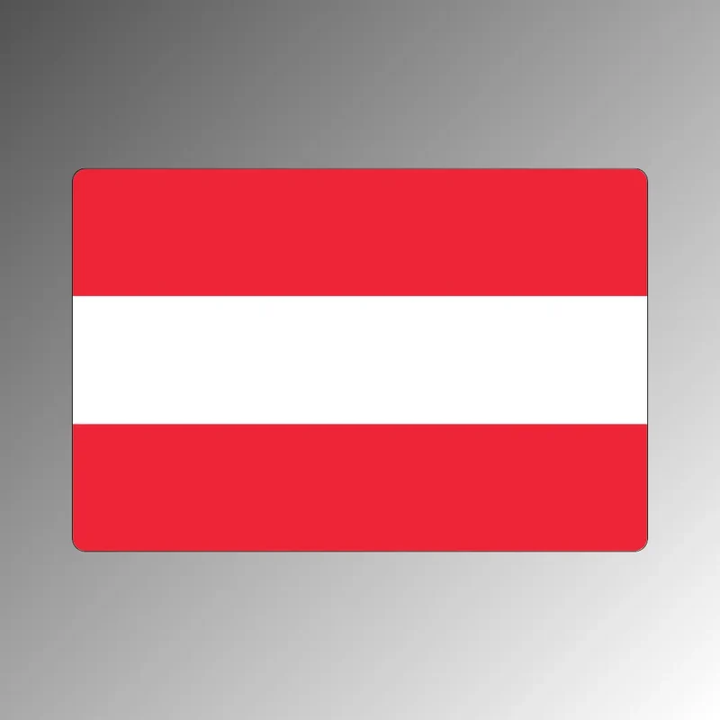 Magnet mit Österreich-Flagge