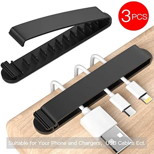 Kabelorganisator & Clips (2 Stück)
