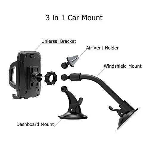 3-in-1 Universal-Handyhalter