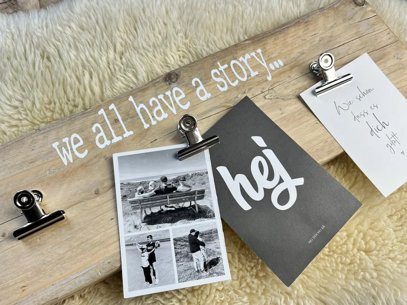 Upcycling Memoboard we all have a story