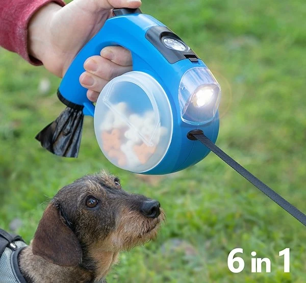 6 in 1 einziehbare Hundeleine