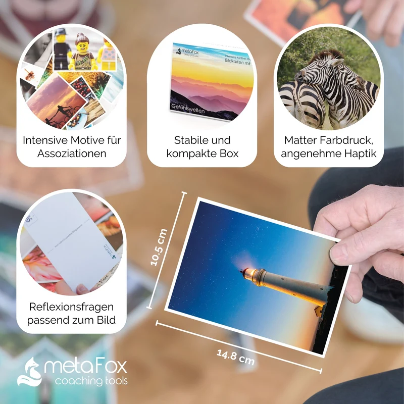 metaFox deep pictures "Gefühlswelten" postkarten