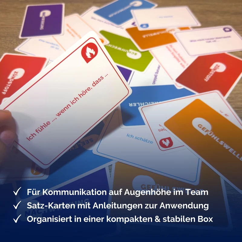 metaFox Coaching Cards "Frei Schnauze" für Teams, die Klarheit reden wollen