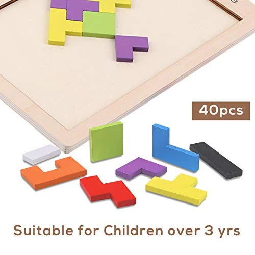 Hölzerne Puzzle Brain Teasers Spiel