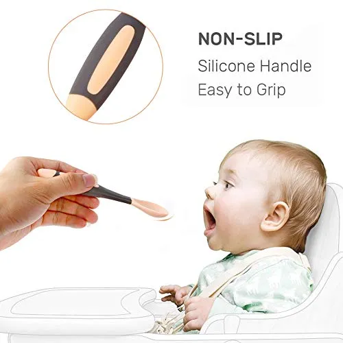 Baby Utensilien Löffel Gabel mit Reiseetui (1 Satz)