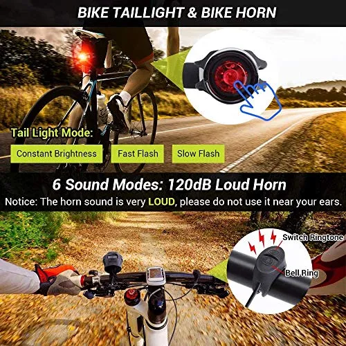 Fahrrad Tacho Scheinwerfer & Rücklicht